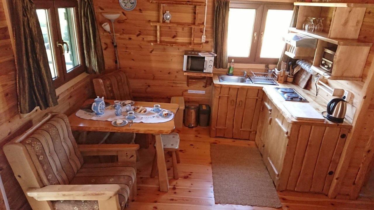Вилла Apartamentowe Domki Drewniane Colorado Карвиа Экстерьер фото