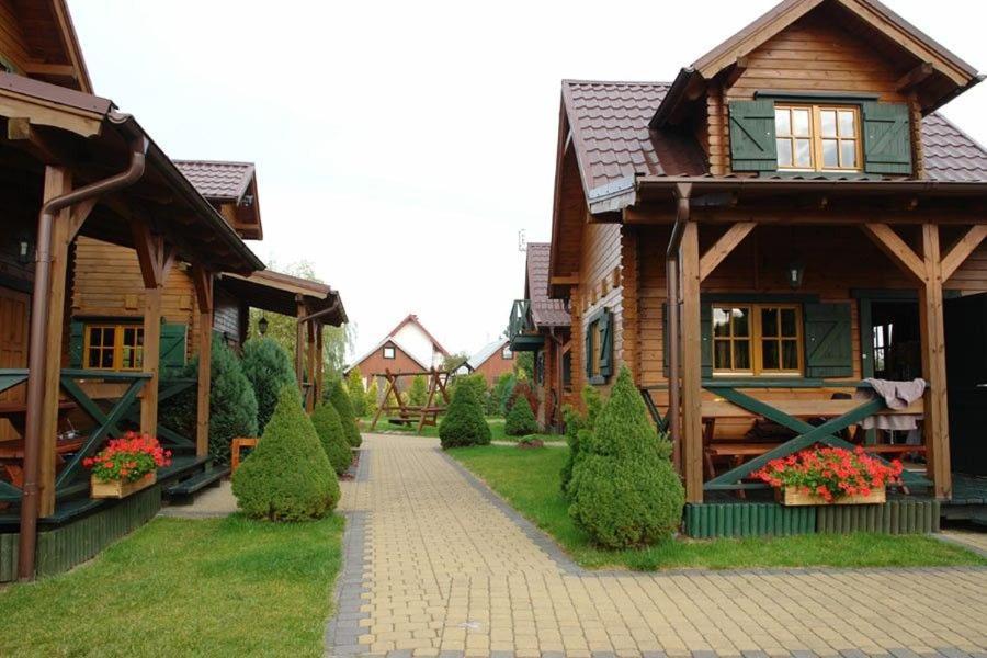 Вилла Apartamentowe Domki Drewniane Colorado Карвиа Экстерьер фото