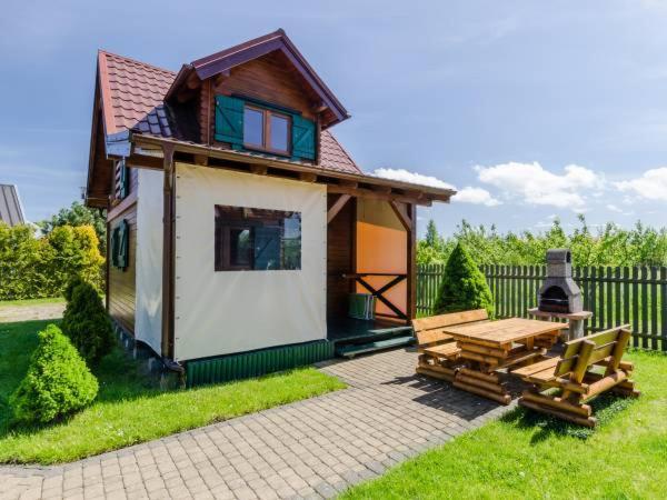 Вилла Apartamentowe Domki Drewniane Colorado Карвиа Экстерьер фото