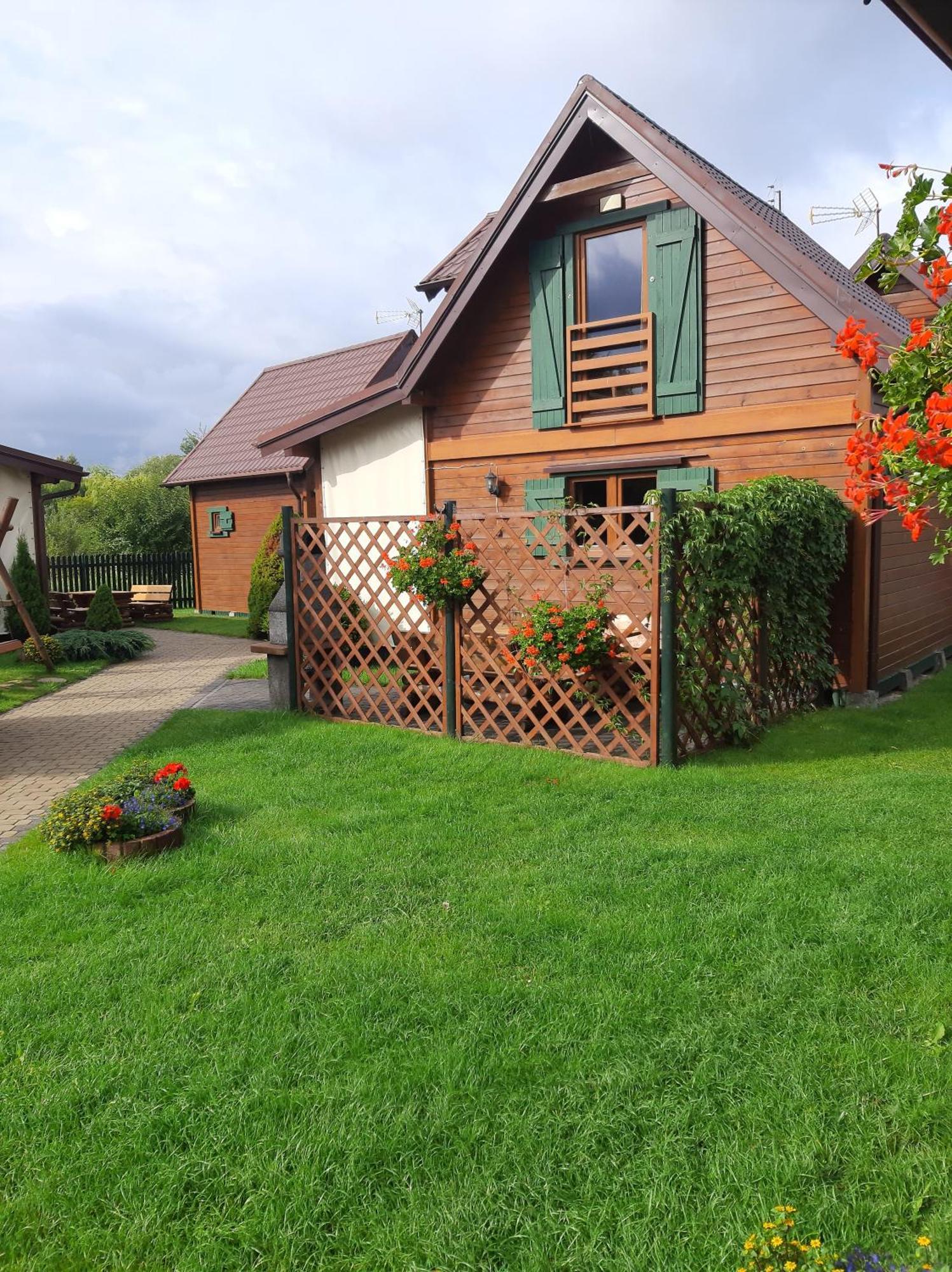 Вилла Apartamentowe Domki Drewniane Colorado Карвиа Экстерьер фото