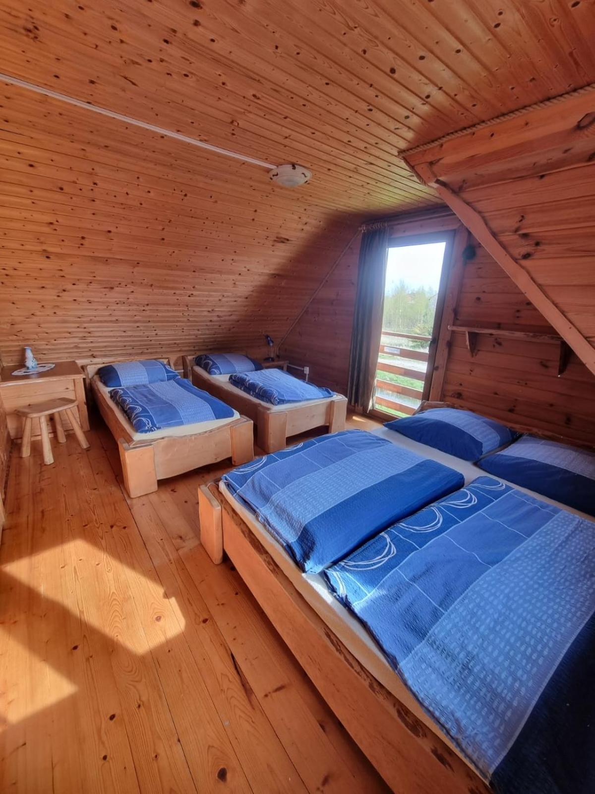 Вилла Apartamentowe Domki Drewniane Colorado Карвиа Экстерьер фото
