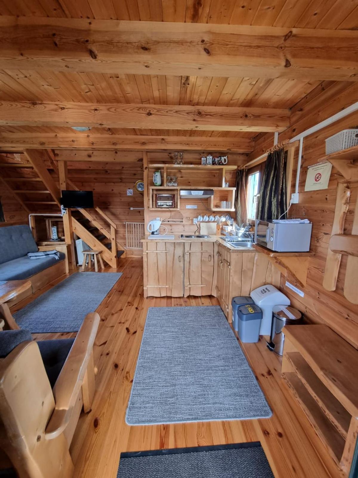 Вилла Apartamentowe Domki Drewniane Colorado Карвиа Экстерьер фото